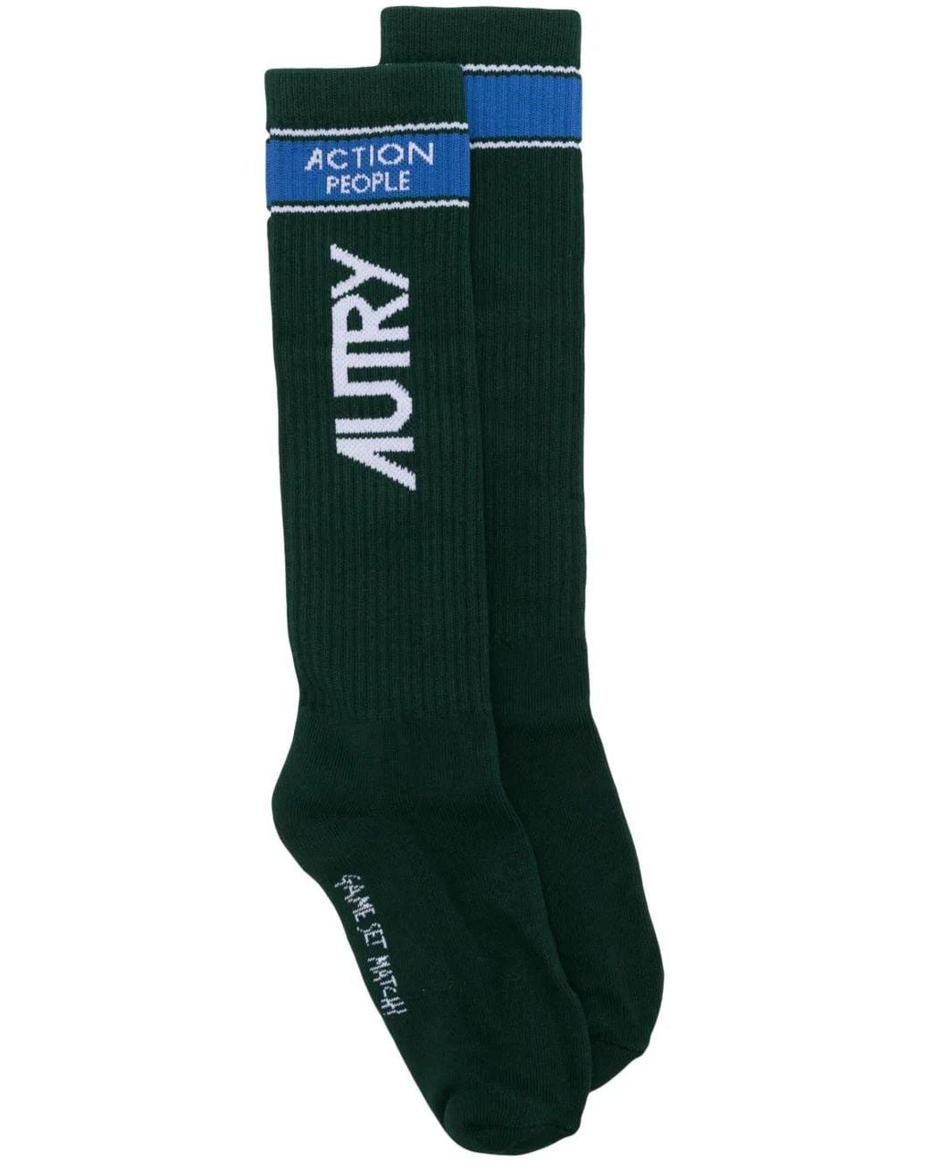 Autry Intarsia Sokken in het Green