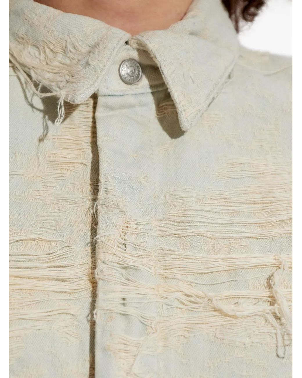 DIESEL White De-Madeleine-Fsg Shirt