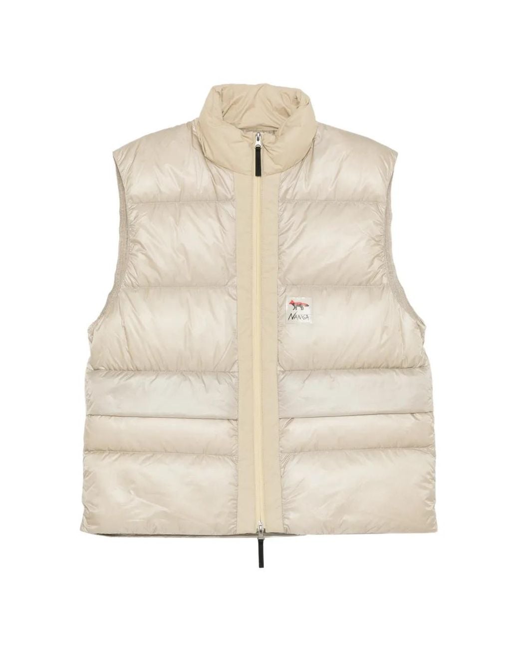 Maison Kitsuné Natural X Nanga Quilted Gilet for men