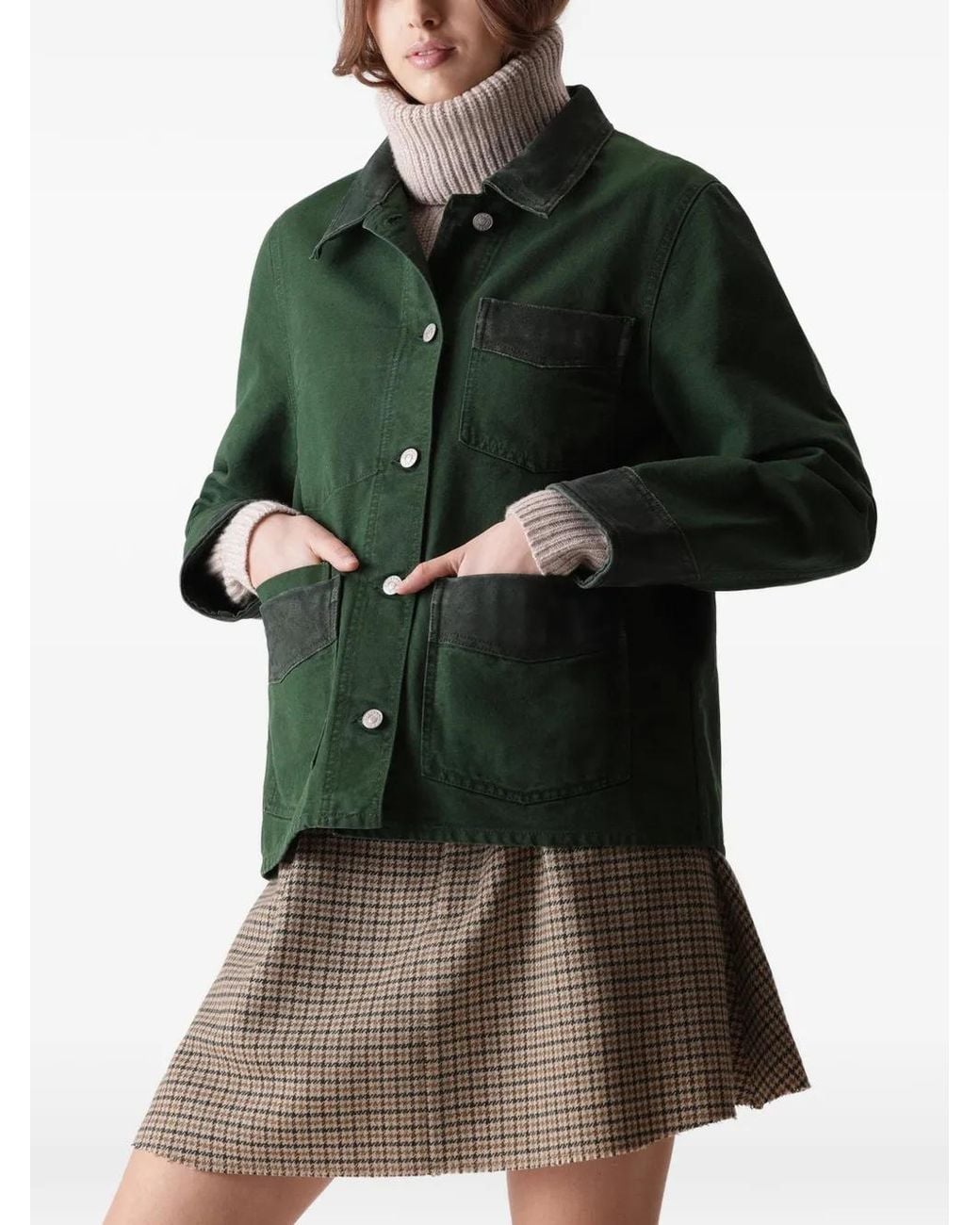 Fortela Green Arapaho Canvas Jacket