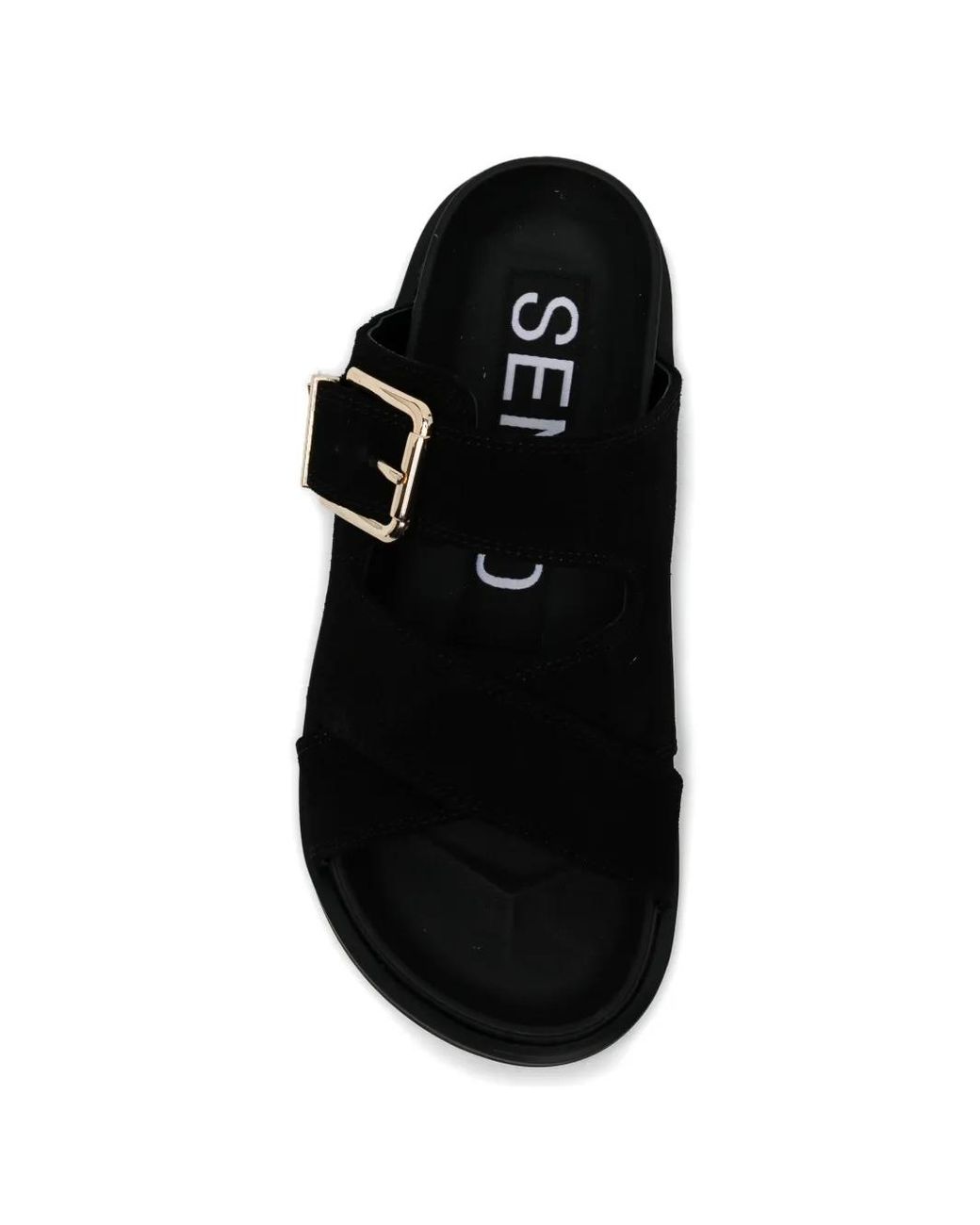 Senso Black Zippora Sandals