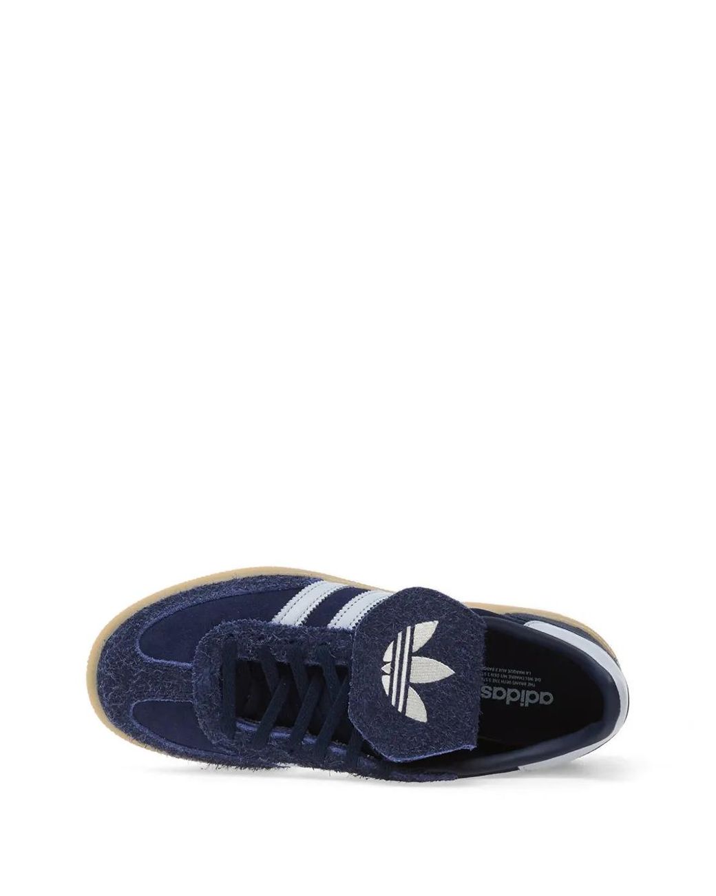 Adidas Blue Spezial Three-Stripe Sneakers