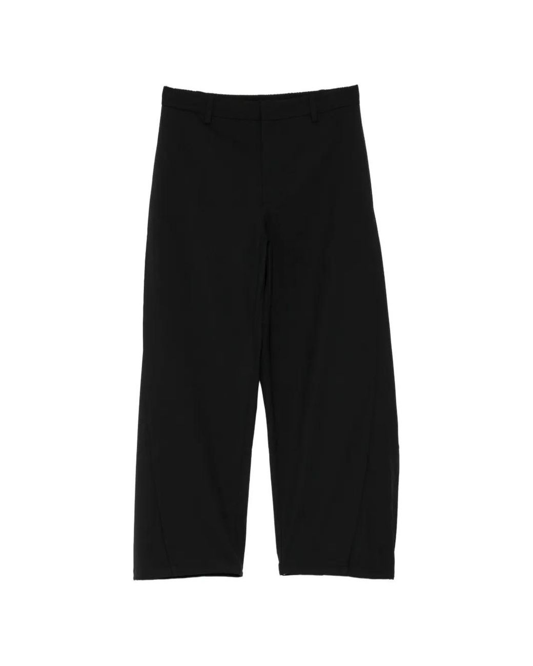 CROQUIS Black Drawstring Trousers for men