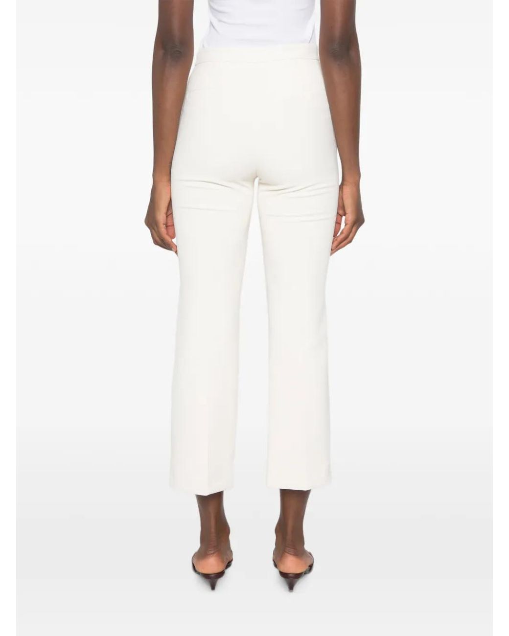 Elisabetta Franchi White Trousers