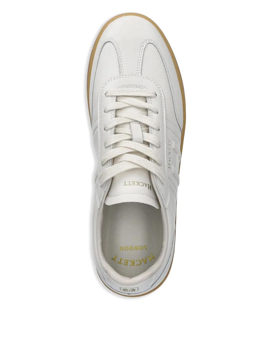 Hackett Harper Crest Sneakers in White für Herren