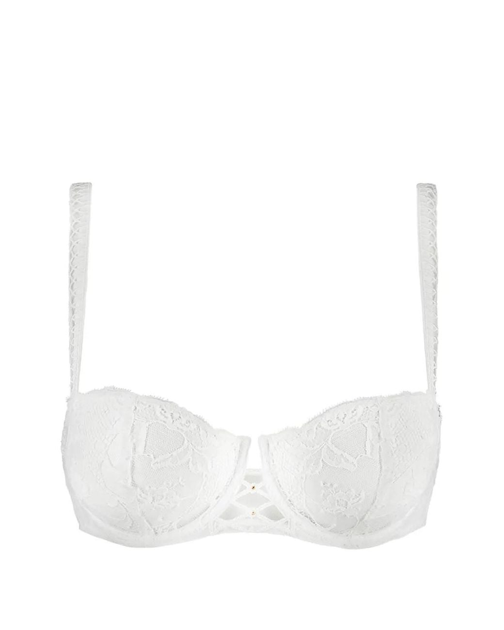 Aubade White Kiss Of Love Lace-Trim Bra