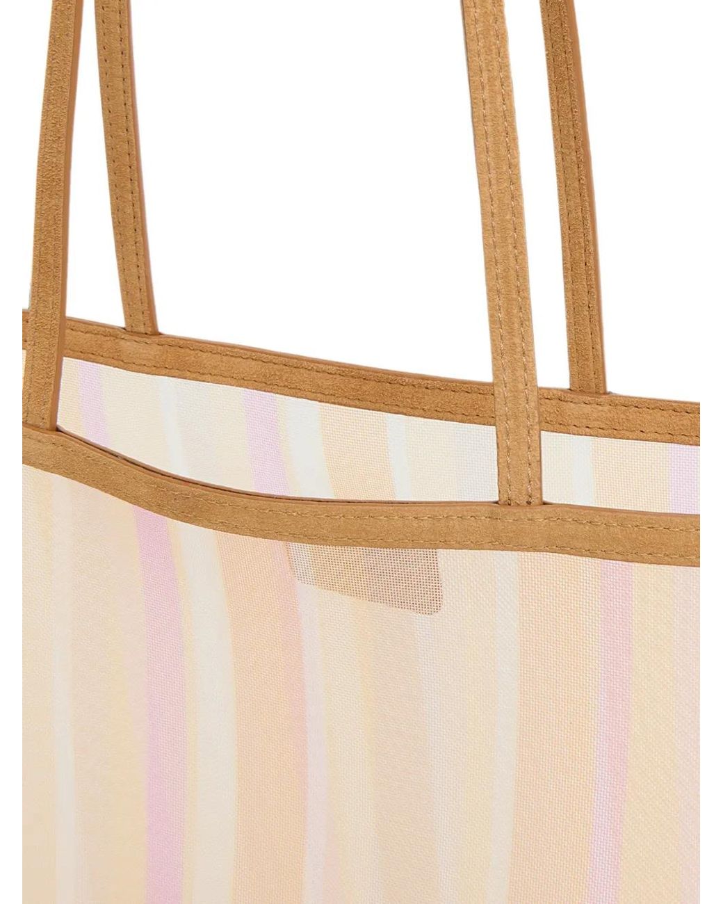 Mansur Gavriel Natural Filo Striped Tote Bag