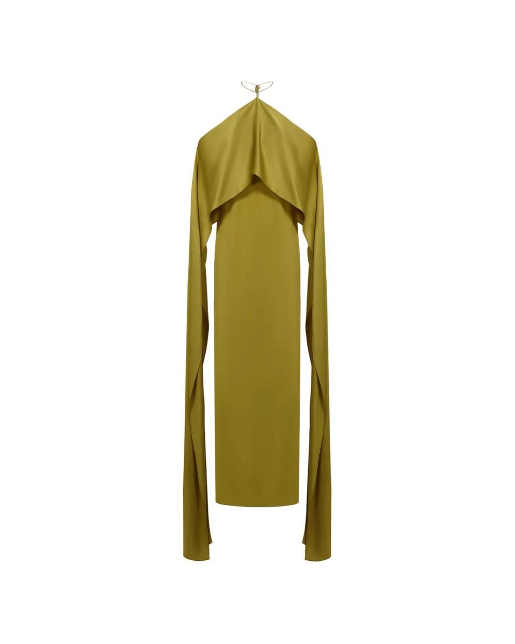 Taller Marmo Green Nan Draped Dress