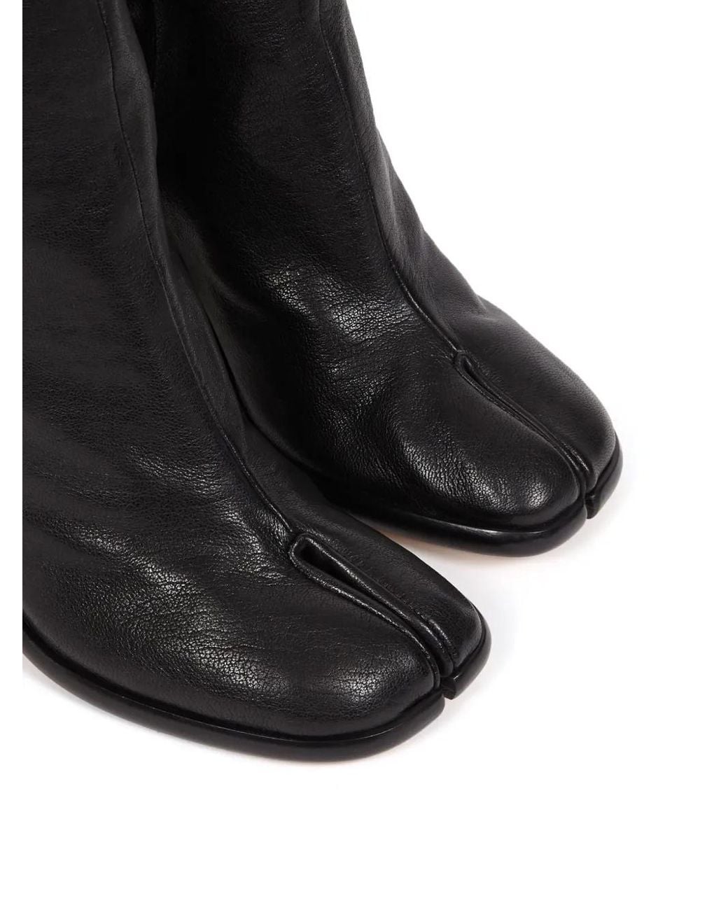 Maison Margiela Black Tabi Knee-High Boot