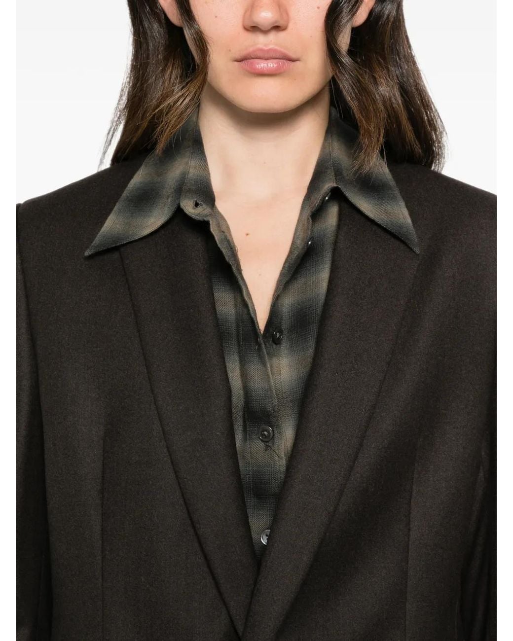 Petar Petrov Black Single-Breasted Blazer