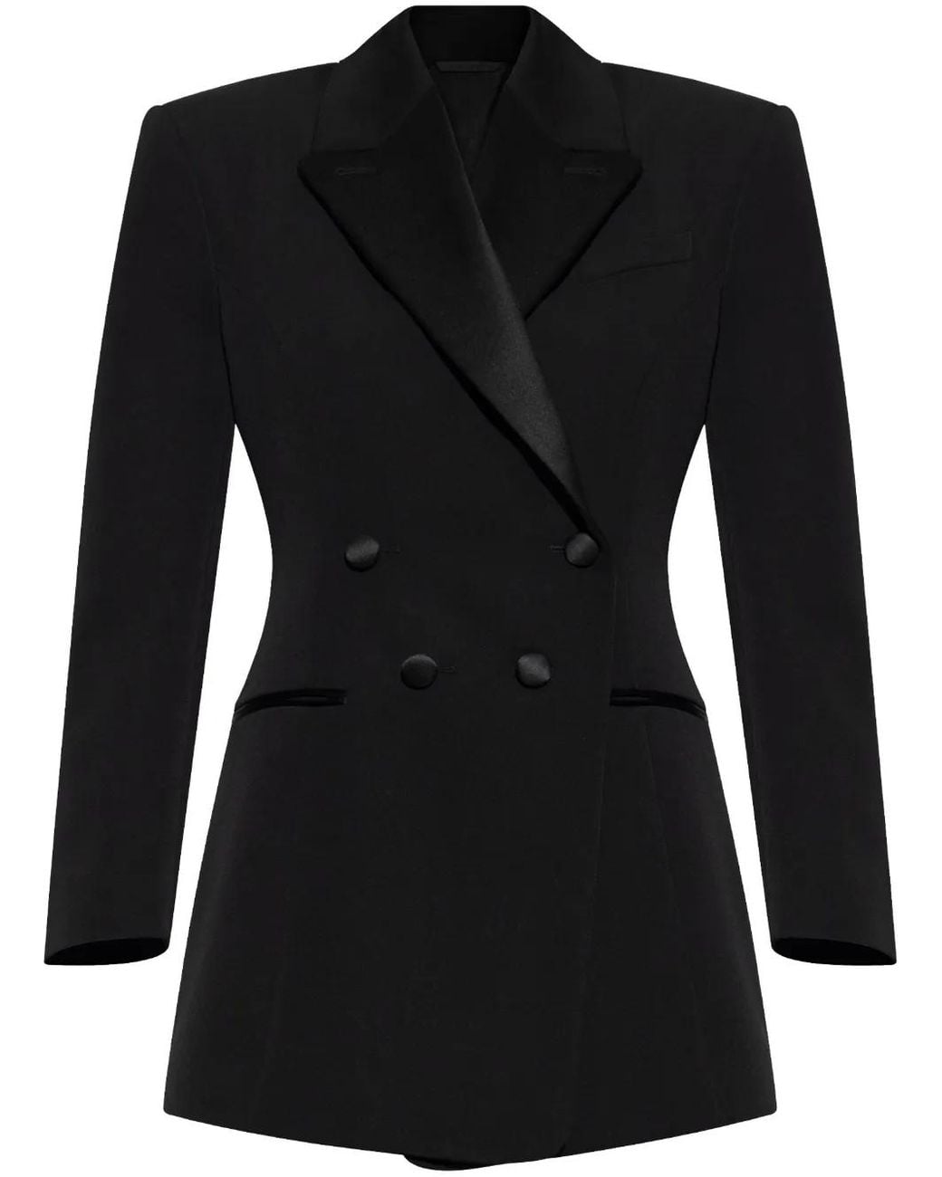 Givenchy Wool Rooking Jacket in het Black