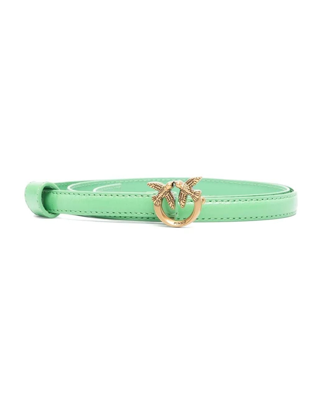 Pinko Green Love Birds Belt