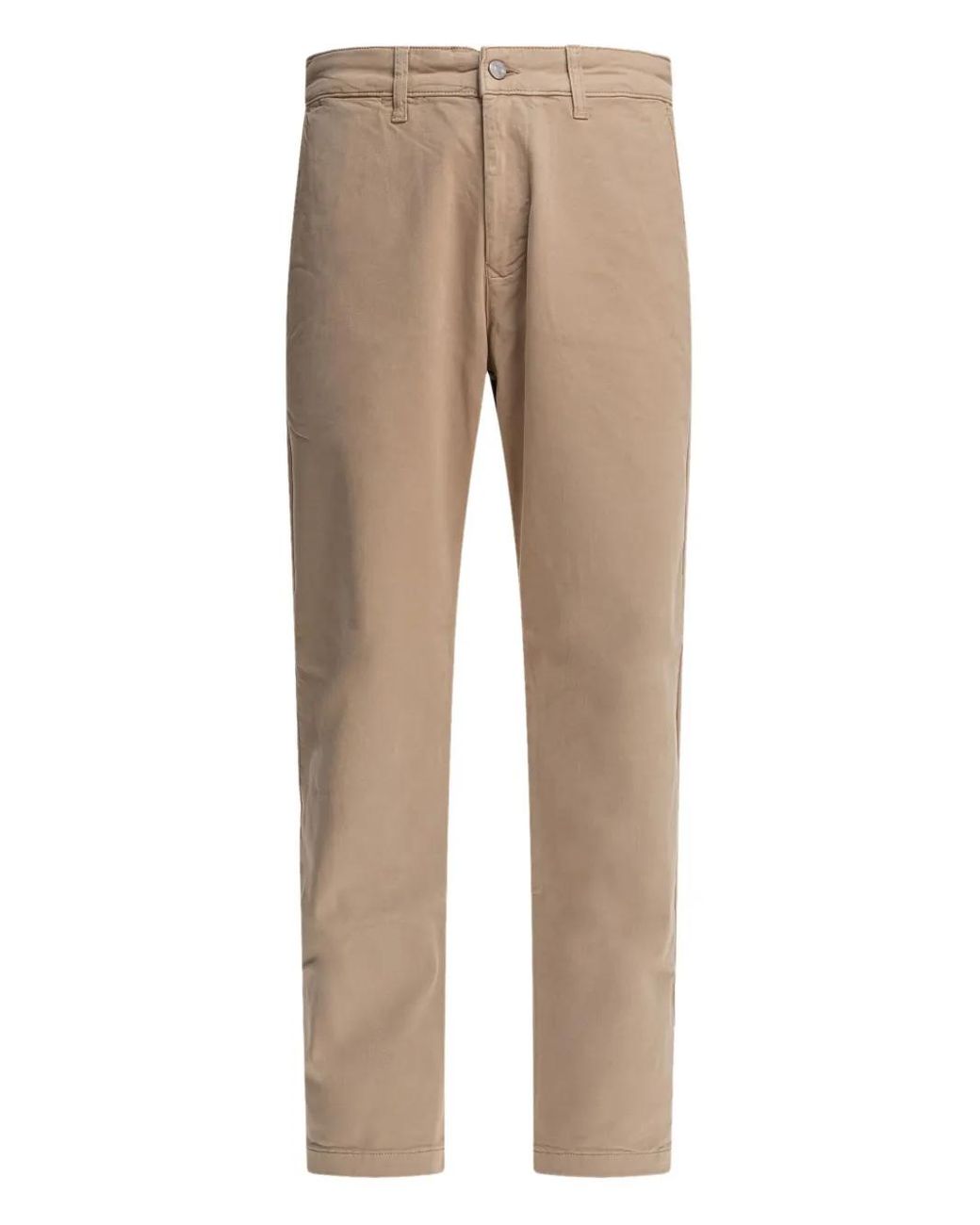 NN07 Natural Cotton-Blended Trousers for men