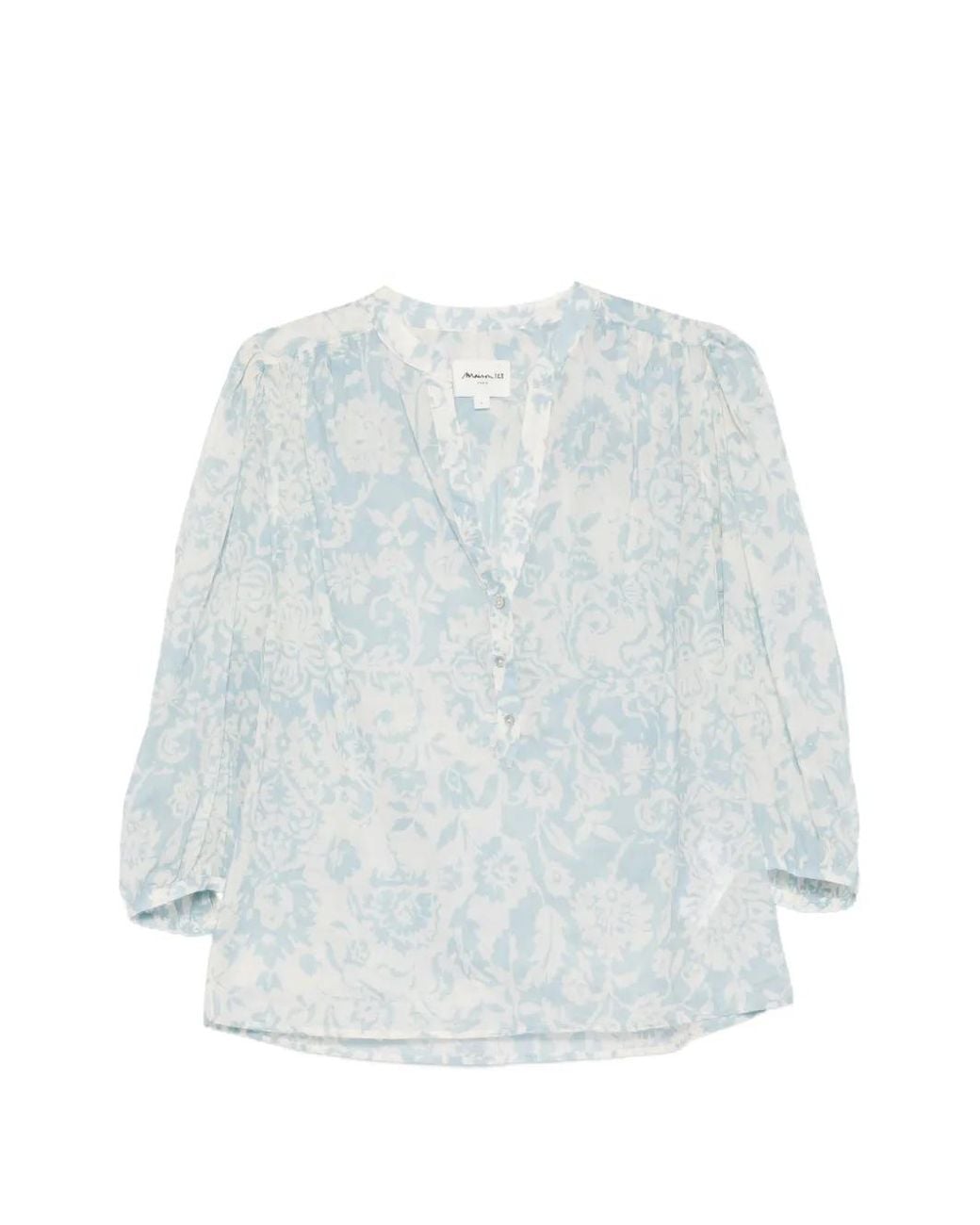 Blouse Devona À Fleurs MAISON 123 en coloris White