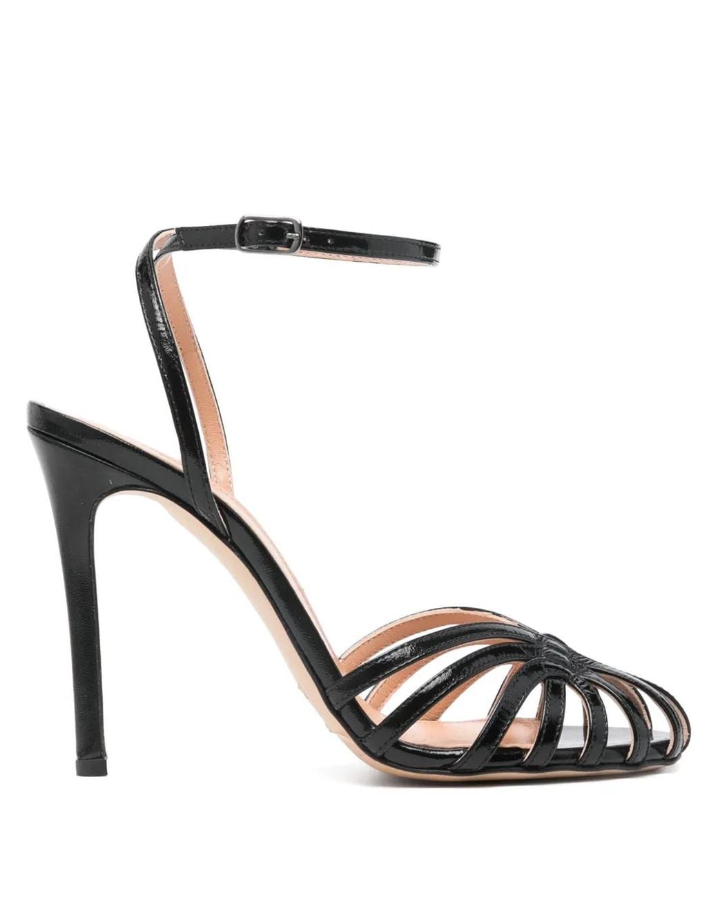 The Seller White 100Mm Leather Sandals