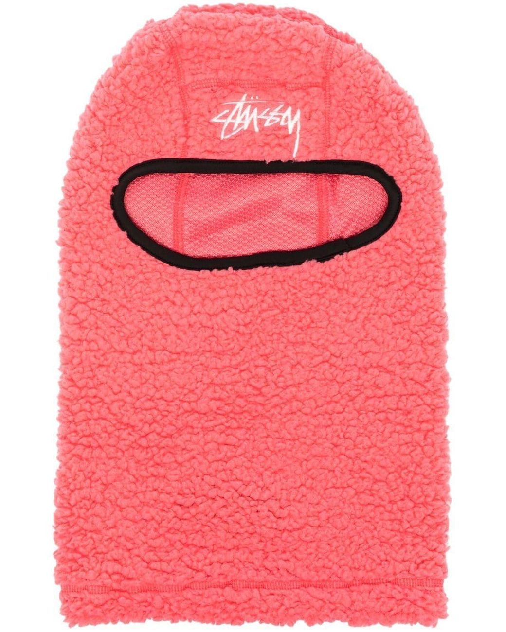 Stussy Fleece-texture Balaclava in Pink for Men | Lyst