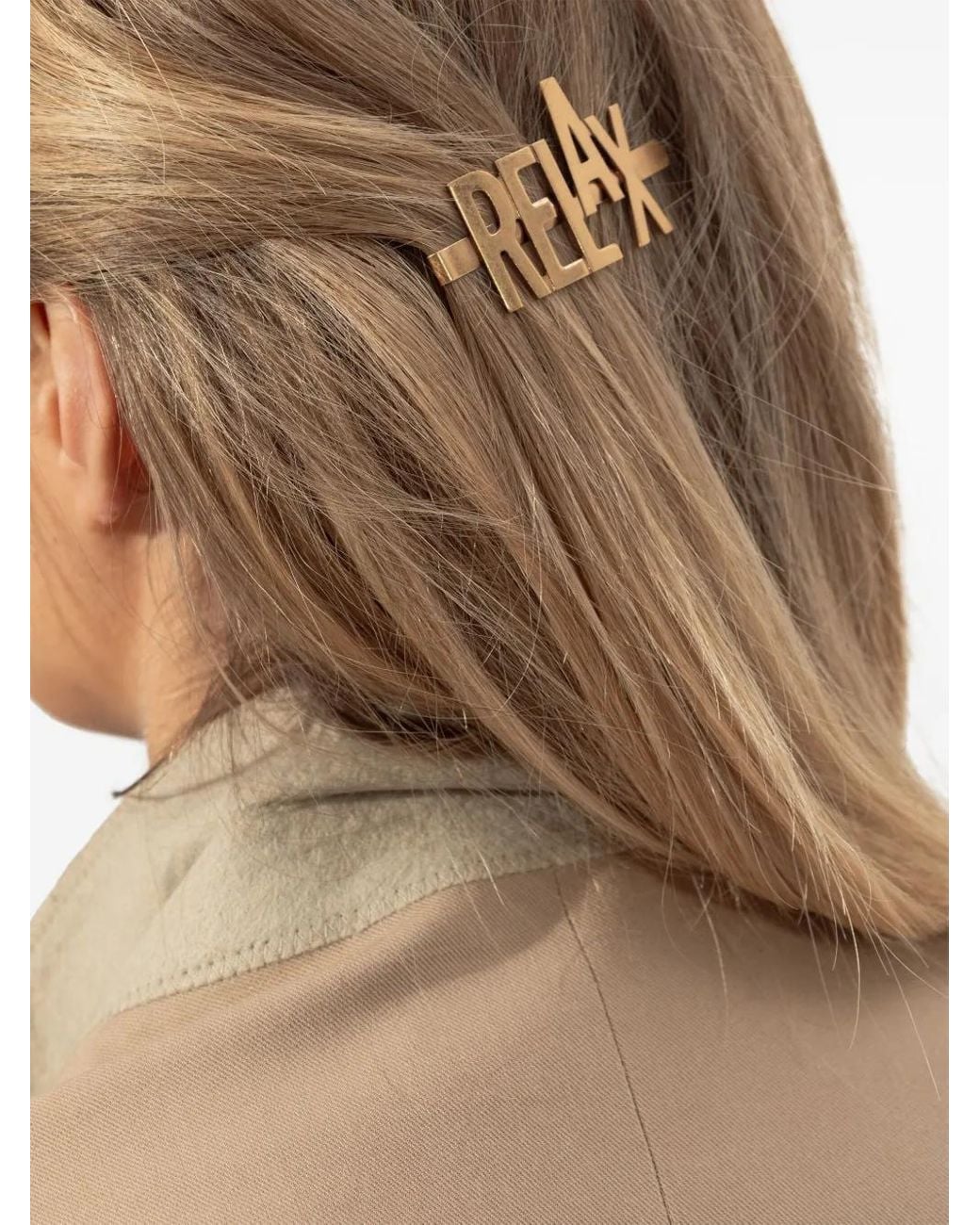 Moschino Metallic Relax Hair Clip