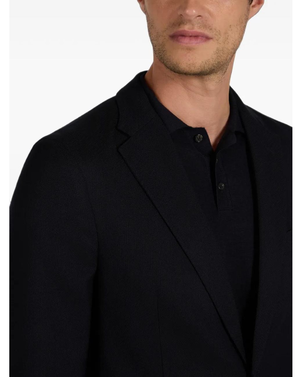 Blazer Hopsack Slowear pour homme en coloris Black