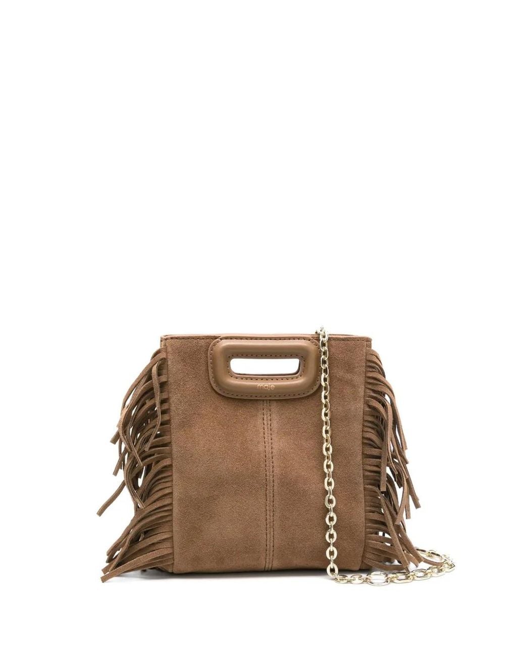 Maje Brown M Mini Bag