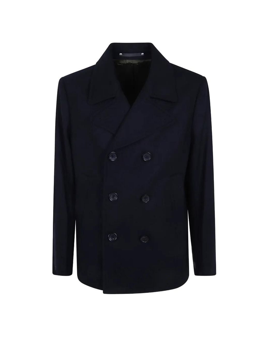 Paul Smith Blue Double-Breasted Jacket for men