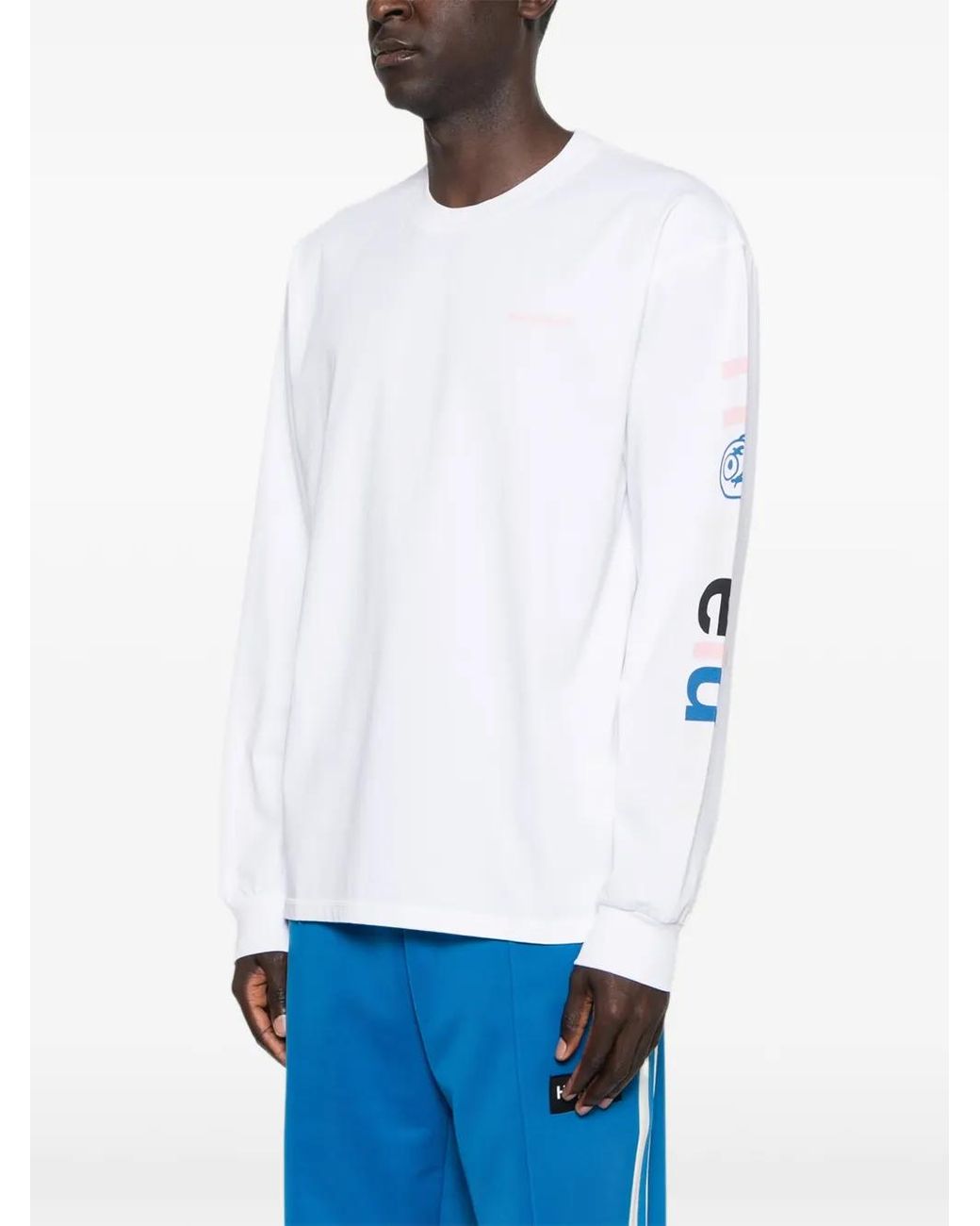 HOPEIUM White T-Shirt À Imprimé Graphique for men