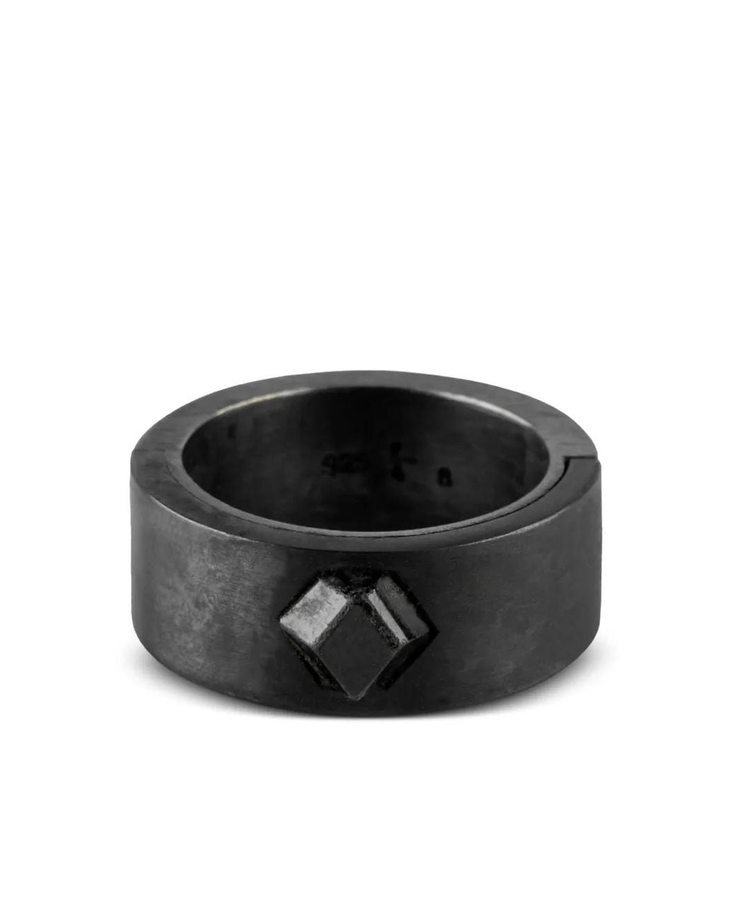 Parts Of 4 Black Sterling Sistema Ring
