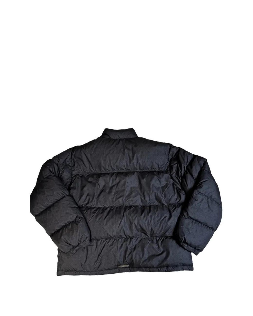 Chrome Hearts Black Snap-Button Puffer Jacket
