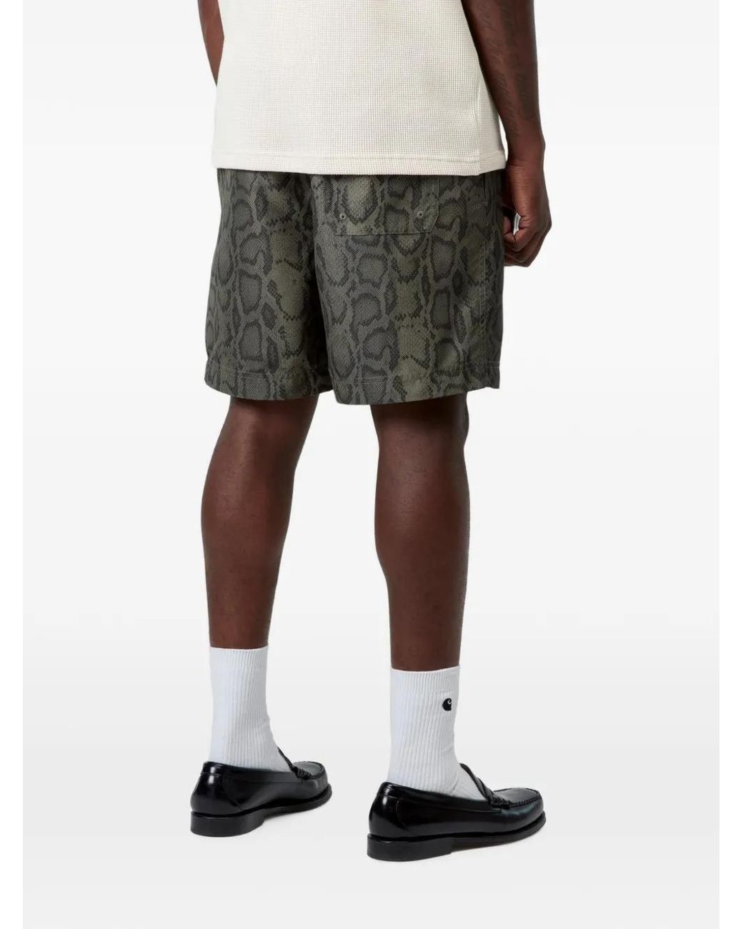 Carhartt Gray Slater Swim Trunks for men