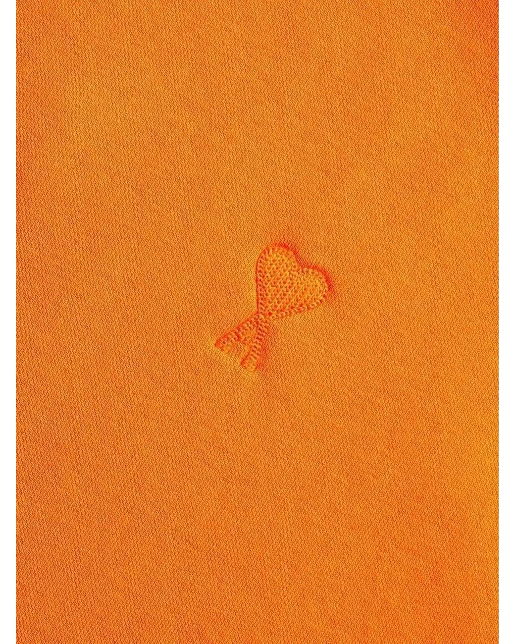 AMI Orange Sweat Ami De Coeur