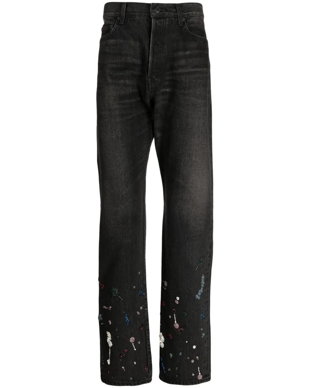 Undercover Straight Broek in het Black