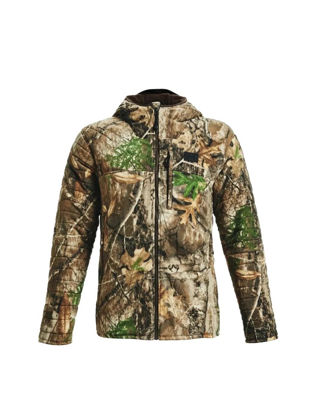 Under Armour Green Quilted Windproof Jacket for men