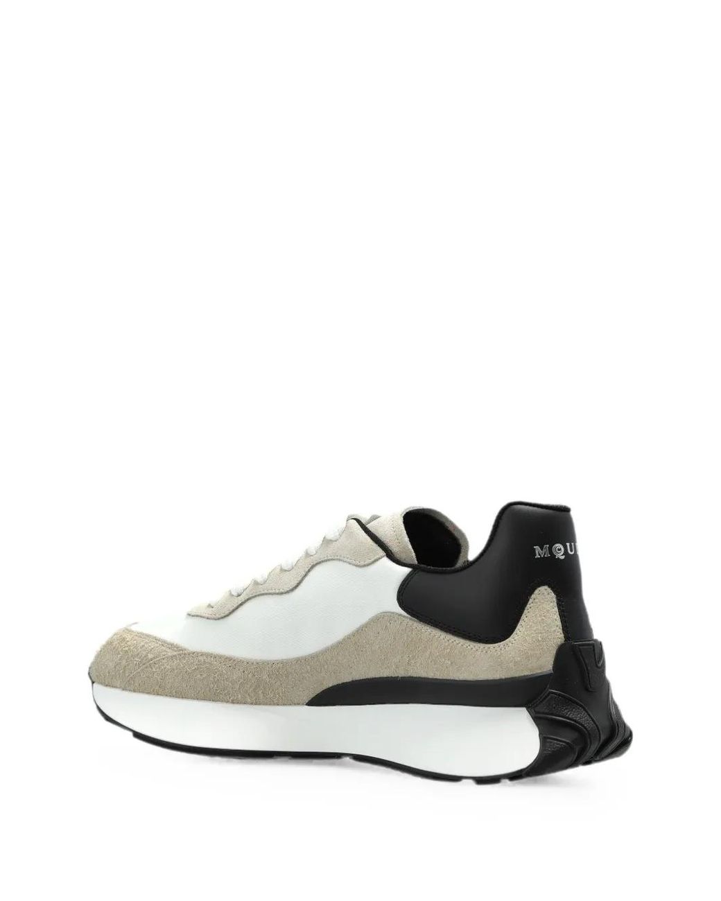 McQueen White Sprint Runner Sneakers for men