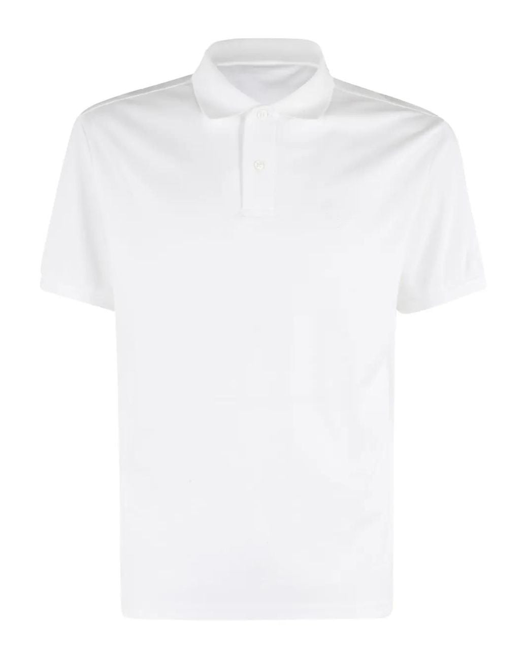 Barbour White Hylton Short-Sleeved Polo Shirt for men