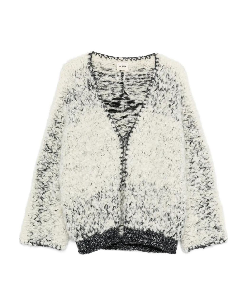 Khaite White Jack Cardigan