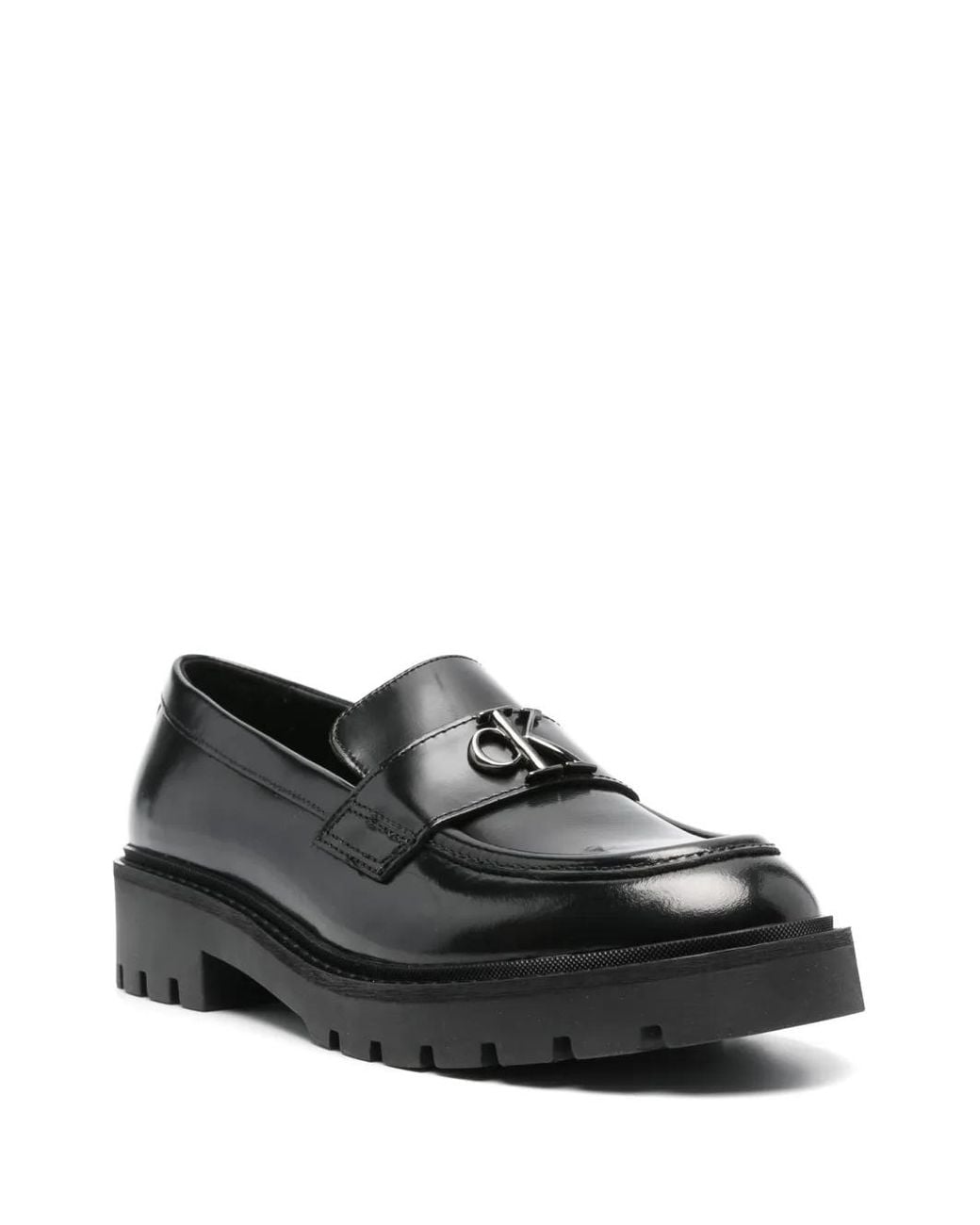 Calvin Klein Black Combat Loafer