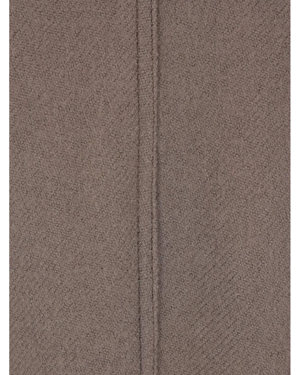 Rick Owens Brown Belted Wrap-Style Coat