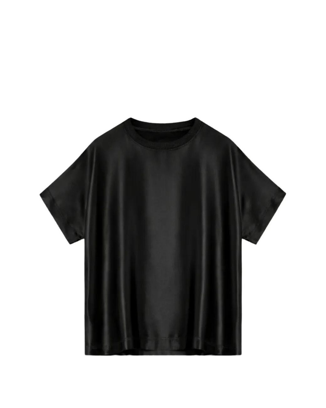Semicouture Black Crew-Neck T-Shirt