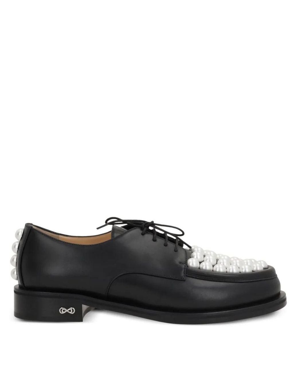 Mach & Mach Black Sirene Derby Shoes