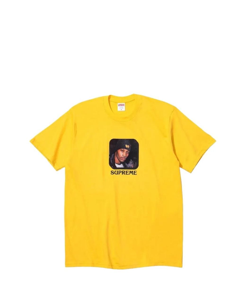 Supreme X Wu-Tang Clan Rza Printed T-Shirt in Yellow for Men | Lyst
