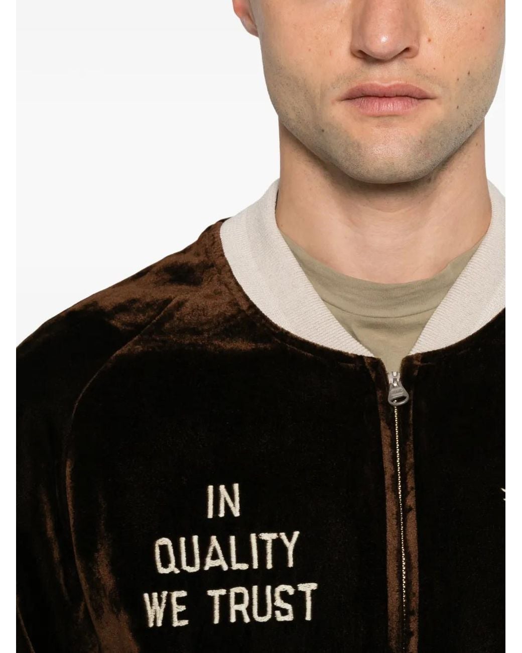 Visvim Black Souvenir Reversible Bomber Jacket for men