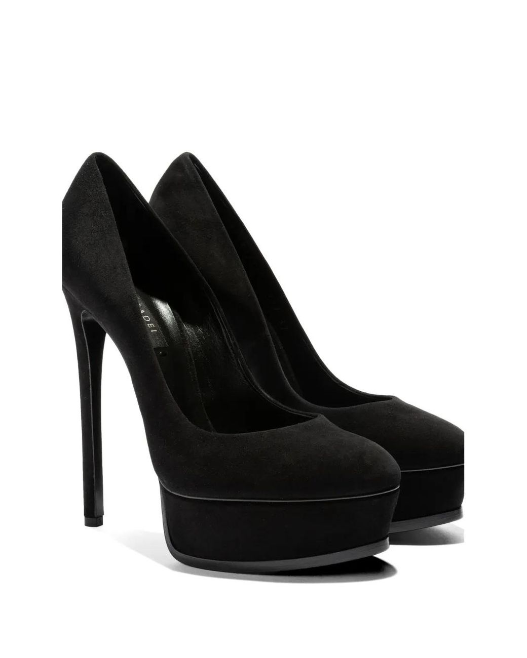 Casadei Black Classic Platform Pumps