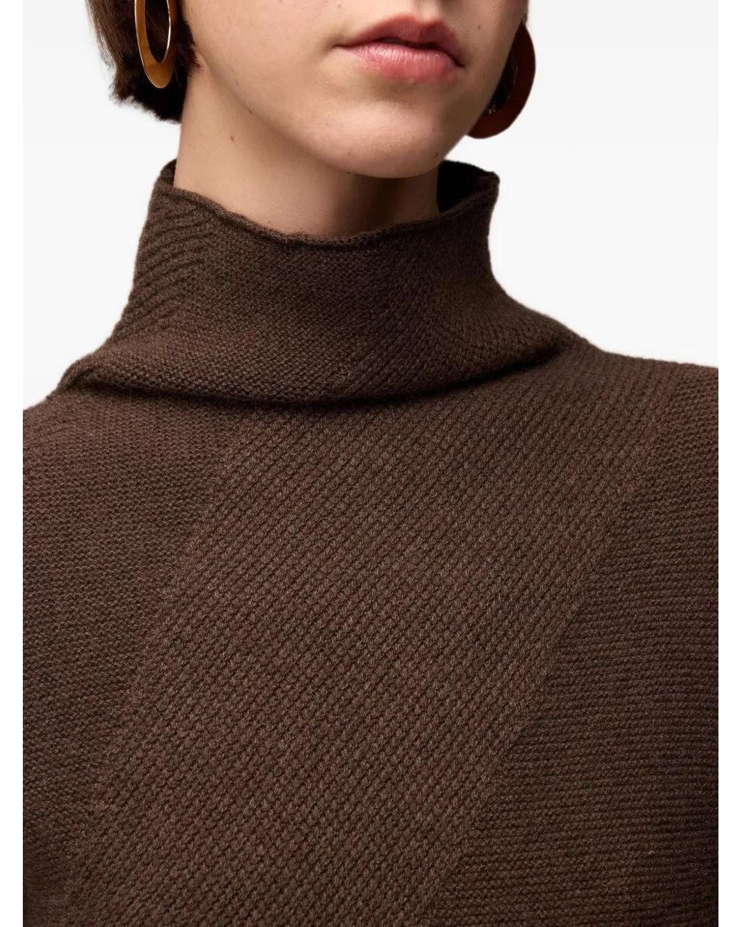 RETORI Brown Turtleneck Sweater