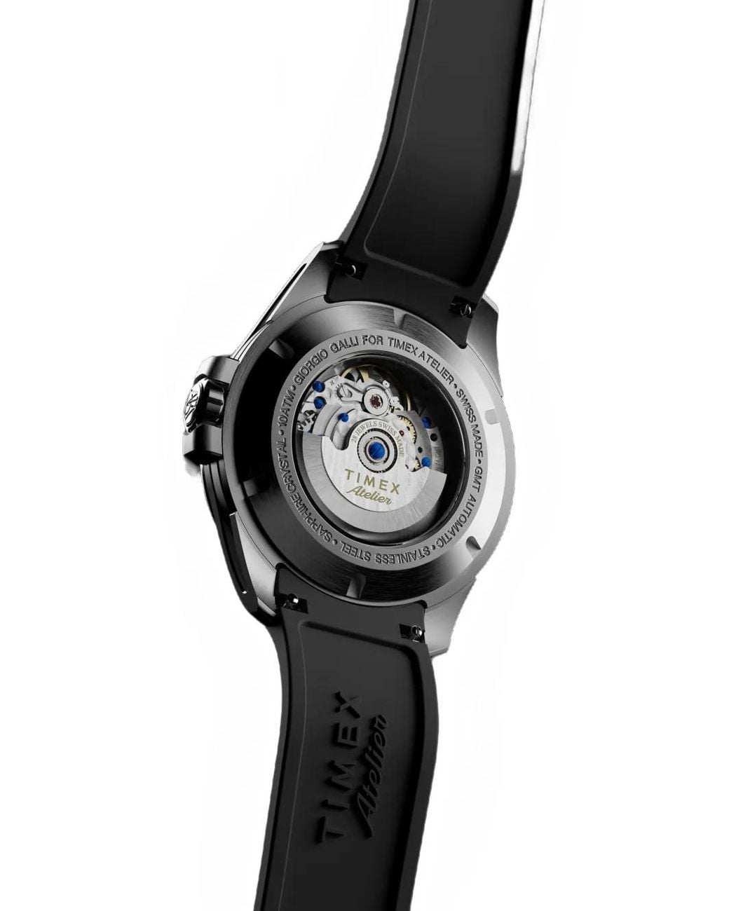 Timex Atelier Gmt24 M1A Armbanduhr 40Mm in Black für Herren