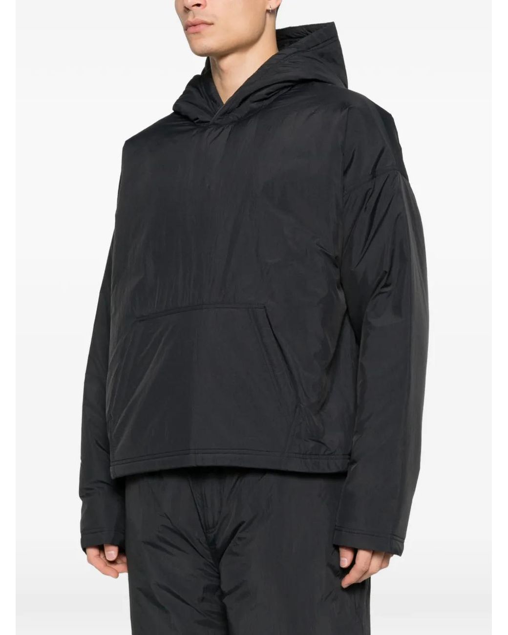 Nike Black Hooded Pocket Jacket for men