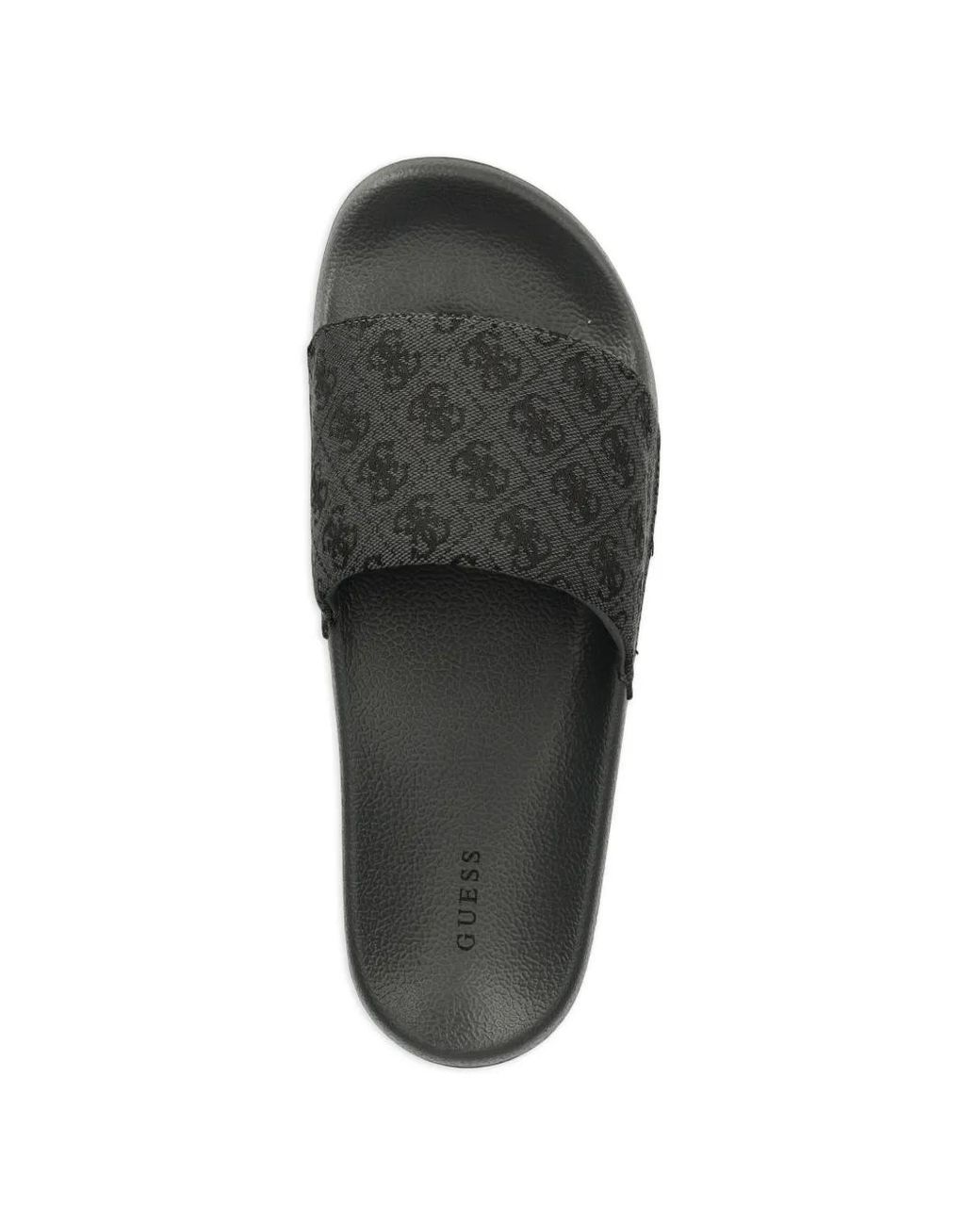 Guess Gray Tokyo 4G Logo Sliders for men