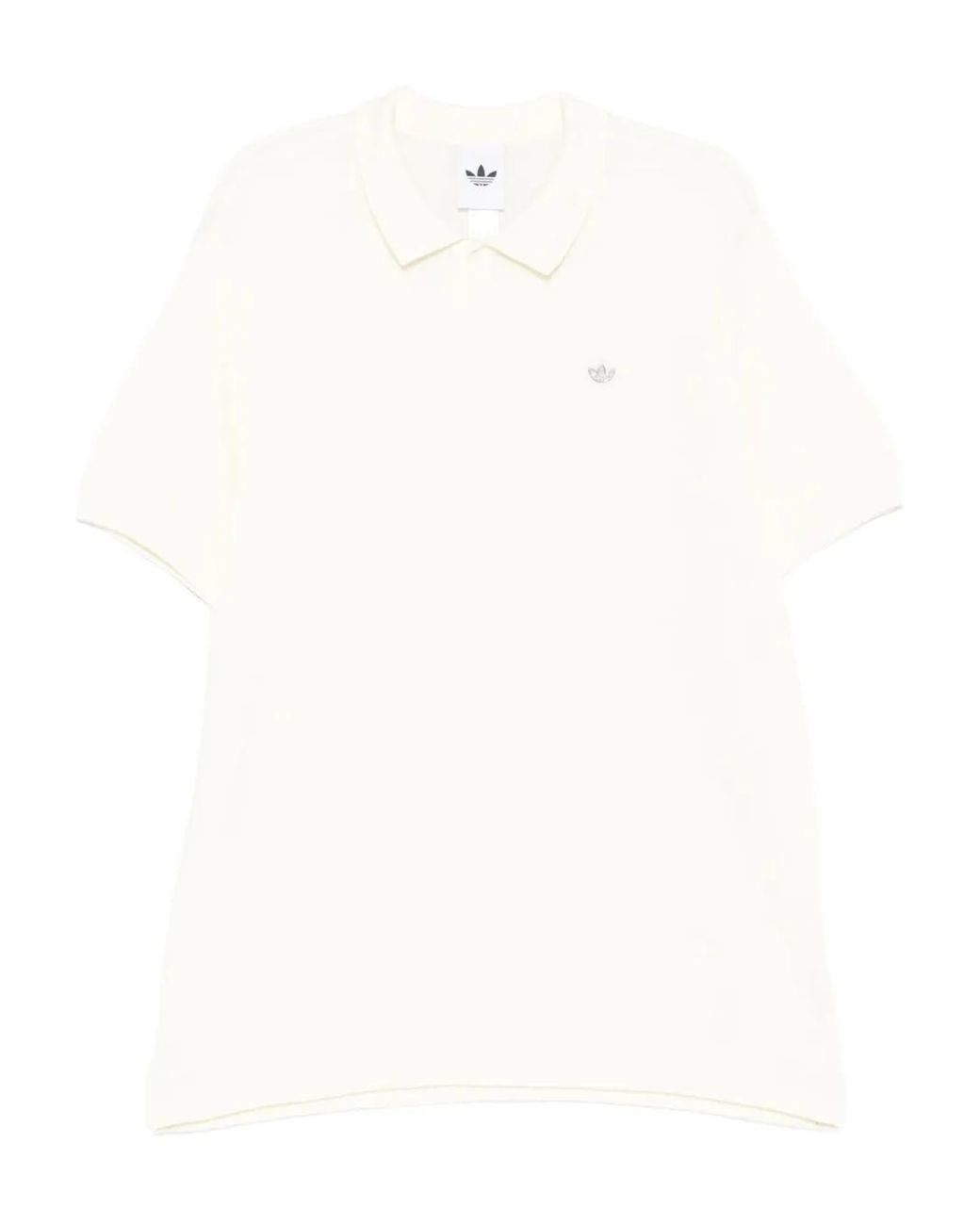 Adidas Originals White Polo Shirt for men