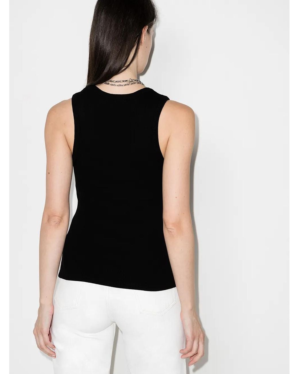 Agolde Black T-Shirts And Polos