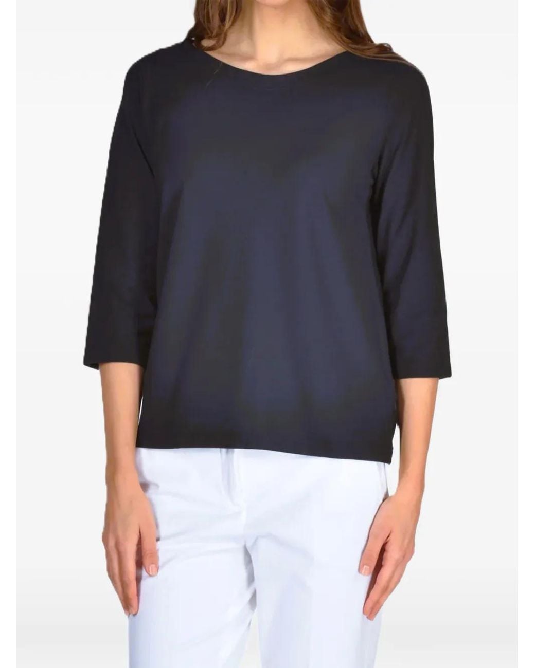 Zanone Black Crew-Neck Jumper