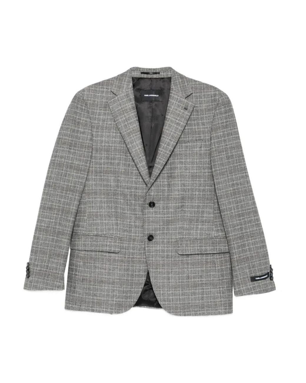 Karl Lagerfeld Jacke Mit Zwei Knöpfen in Gray für Herren