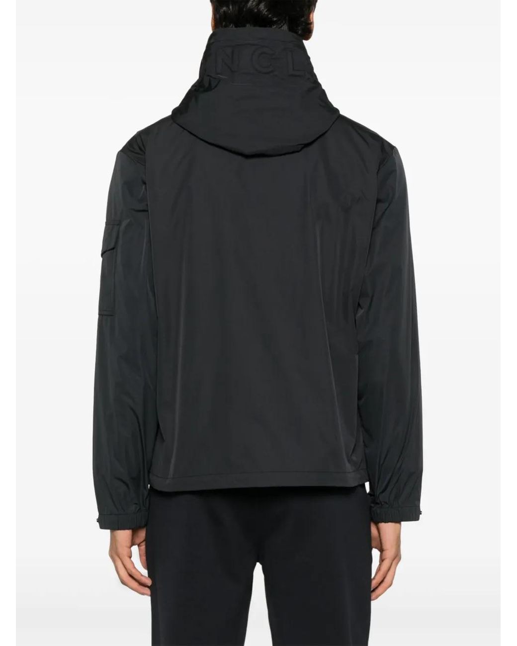 Moncler Black Coats for men